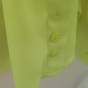 American Eagle Outfitters Tops - American Eagle Outfitters Sheer Neon Blouse EUC American Eagle Outfitters Tops - American Eagle Outfitters Sheer Neon Blouse EUC